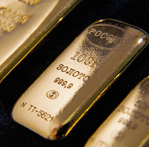 Цена на золото показывает слабую динамику